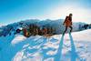 Ski- und Wanderberg - klettern oder Gleitschirmflug